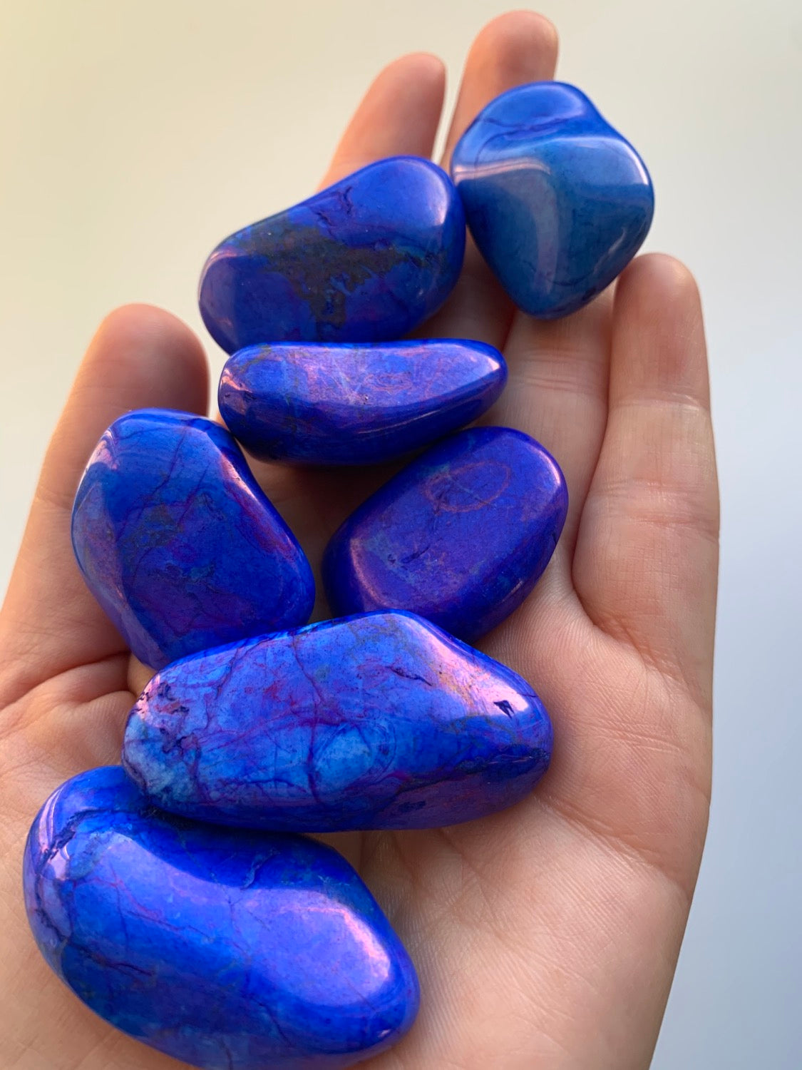 Blue howlite online